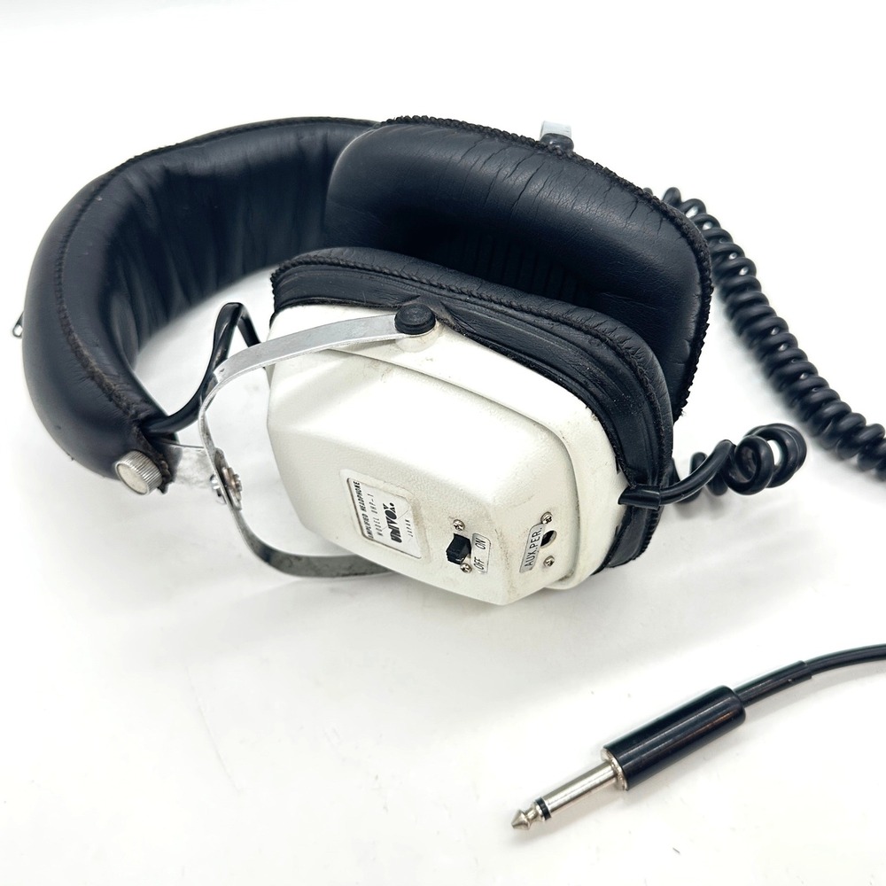Univox Vintage UHP-1 Amplified Headphones 1970s MIJ 1/4 Inch Jack Untested